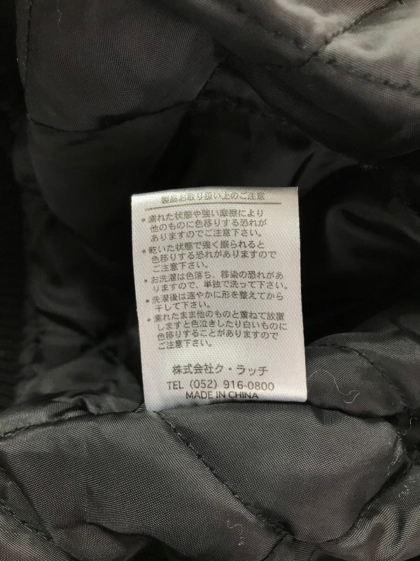 【中古品】【メンズ】 GALFY ガルフィー STUDIUM JACKET 123007 スタジアム ジャケット スタジャン アウター 142-260925-na-10-tagh サイズ：中型犬(L) カラー：ブラック 万代Net店