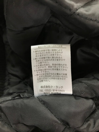 【中古品】【メンズ】 GALFY ガルフィー STUDIUM JACKET 123007 スタジアム ジャケット スタジャン アウター 142-260925-na-10-tagh サイズ：中型犬(L) カラー：ブラック 万代Net店