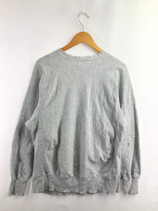 【現状渡し品】【メンズ】 CHAMPION チャンピオン 90'S REVERSE WEAVE SWEAT SHIRTS 90年代 リバースウィーブ スウェットシャツ トレーナー 146-260925-na-20-tagh サイズ：L カラー：グレー 万代Net店