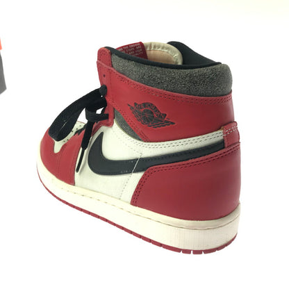 【中古品】【レディース】 NIKE ナイキ DZ5485-612 AIR JORDAN 1 HIGH OG LOST & FOUND CHICAGO VARSITY RED/BLACK-SAIL-MUSLIN スニーカー 靴 166-260923-rt-21-tagh サイズ：274cm US6 カラー：VARSITY RED/BLACK-SAIL-MUSLIN 万代Net店