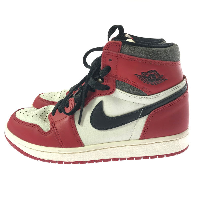 【中古品】【レディース】 NIKE ナイキ DZ5485-612 AIR JORDAN 1 HIGH OG LOST & FOUND CHICAGO VARSITY RED/BLACK-SAIL-MUSLIN スニーカー 靴 166-260923-rt-21-tagh サイズ：274cm US6 カラー：VARSITY RED/BLACK-SAIL-MUSLIN 万代Net店