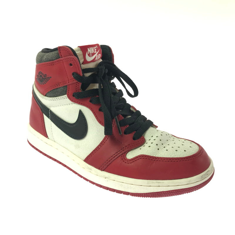 【中古品】【レディース】 NIKE ナイキ DZ5485-612 AIR JORDAN 1 HIGH OG LOST & FOUND CHICAGO VARSITY RED/BLACK-SAIL-MUSLIN スニーカー 靴 166-260923-rt-21-tagh サイズ：274cm US6 カラー：VARSITY RED/BLACK-SAIL-MUSLIN 万代Net店