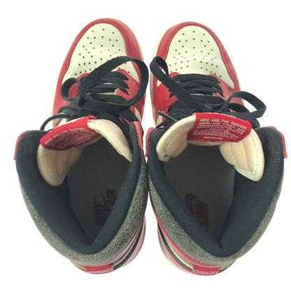【中古品】【レディース】 NIKE ナイキ DZ5485-612 AIR JORDAN 1 HIGH OG LOST & FOUND CHICAGO VARSITY RED/BLACK-SAIL-MUSLIN スニーカー 靴 166-260923-rt-21-tagh サイズ：274cm US6 カラー：VARSITY RED/BLACK-SAIL-MUSLIN 万代Net店
