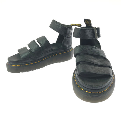 【現状渡し品】【レディース】 DR.MARTENS ドクターマーチン CLARISSA II QUAD BLACK 24476001 クラリッサ II クアッド 靴 167-260923-rt-28-tagh サイズ：UK4 カラー：ブラック 万代Net店