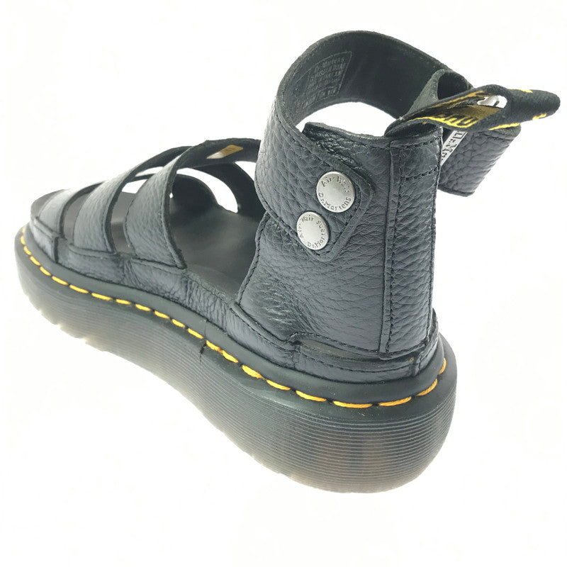 【現状渡し品】【レディース】 DR.MARTENS ドクターマーチン CLARISSA II QUAD BLACK 24476001 クラリッサ II クアッド 靴 167-260923-rt-28-tagh サイズ：UK4 カラー：ブラック 万代Net店
