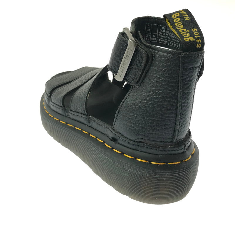 【現状渡し品】【レディース】 DR.MARTENS ドクターマーチン CLARISSA II QUAD BLACK 24476001 クラリッサ II クアッド 靴 167-260923-rt-28-tagh サイズ：UK4 カラー：ブラック 万代Net店