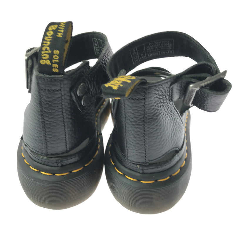 【現状渡し品】【レディース】 DR.MARTENS ドクターマーチン CLARISSA II QUAD BLACK 24476001 クラリッサ II クアッド 靴 167-260923-rt-28-tagh サイズ：UK4 カラー：ブラック 万代Net店
