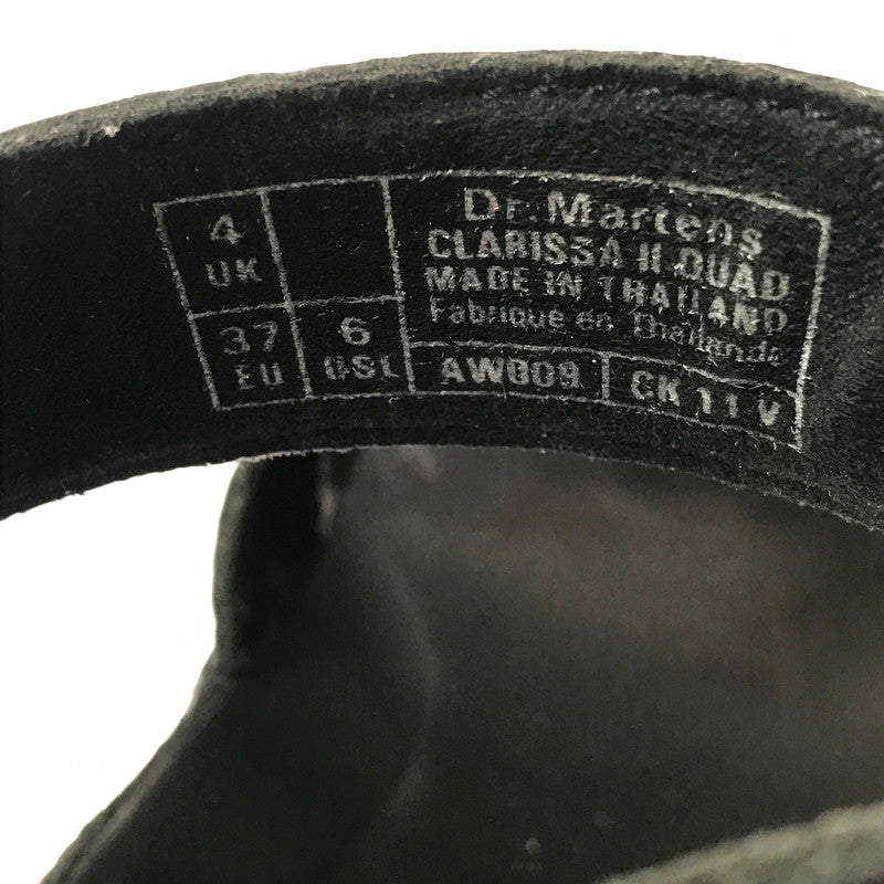 【現状渡し品】【レディース】 DR.MARTENS ドクターマーチン CLARISSA II QUAD BLACK 24476001 クラリッサ II クアッド 靴 167-260923-rt-28-tagh サイズ：UK4 カラー：ブラック 万代Net店