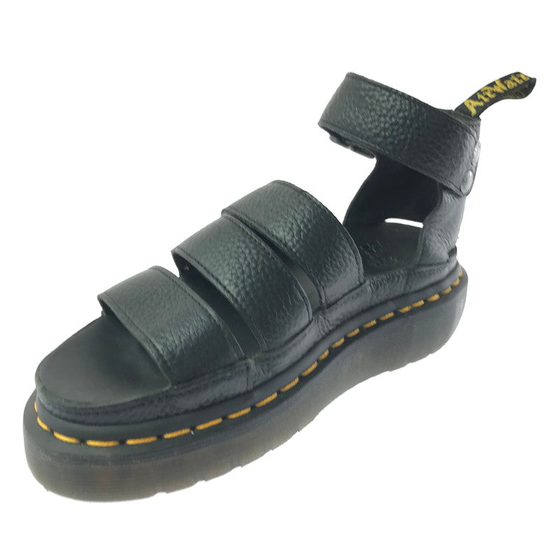 【現状渡し品】【レディース】 DR.MARTENS ドクターマーチン CLARISSA II QUAD BLACK 24476001 クラリッサ II クアッド 靴 167-260923-rt-28-tagh サイズ：UK4 カラー：ブラック 万代Net店
