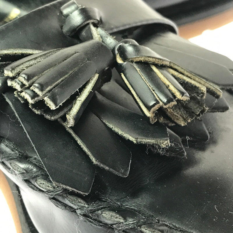 【中古品】【レディース】 DR.MARTENS ドクターマーチン × GEORGE COX ジョージコックス QUILT TASSEL LOAFER 9425-009 キルト タッセル ローファー 靴 167-260923-rt-27-tagh サイズ：UK4 カラー：ブラック 万代Net店