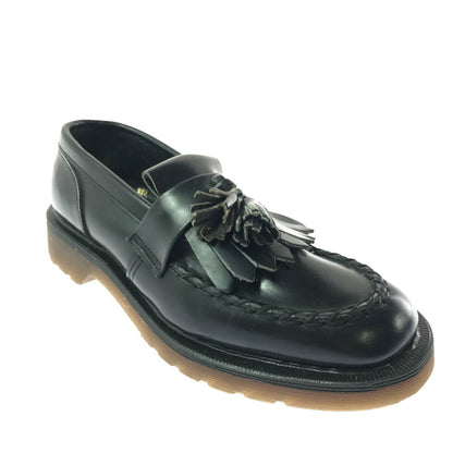 【中古品】【レディース】 DR.MARTENS ドクターマーチン × GEORGE COX ジョージコックス QUILT TASSEL LOAFER 9425-009 キルト タッセル ローファー 靴 167-260923-rt-27-tagh サイズ：UK4 カラー：ブラック 万代Net店