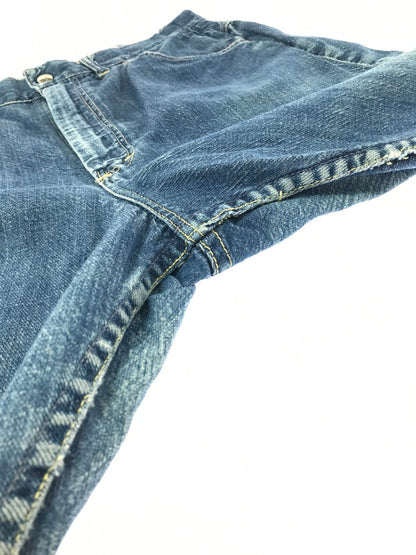 【中古品】【メンズ】 RANCHCRAFT ランチクラフト 70’S STRAIGHT DENIM PANTS 70年代 ストレート デニムパンツ ボトムス 157-261005-na-17-tagh サイズ：サイズ表記なし　下記参照 カラー：インディゴ 万代Net店