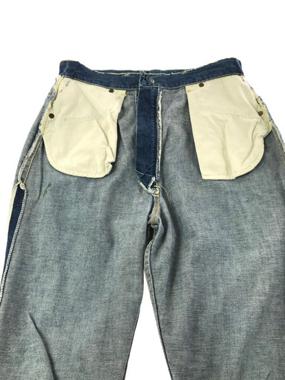 【中古品】【メンズ】 RANCHCRAFT ランチクラフト 70’S STRAIGHT DENIM PANTS 70年代 ストレート デニムパンツ ボトムス 157-261005-na-17-tagh サイズ：サイズ表記なし　下記参照 カラー：インディゴ 万代Net店