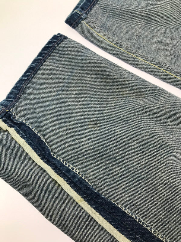 【中古品】【メンズ】 RANCHCRAFT ランチクラフト 70’S STRAIGHT DENIM PANTS 70年代 ストレート デニムパンツ ボトムス 157-261005-na-17-tagh サイズ：サイズ表記なし　下記参照 カラー：インディゴ 万代Net店