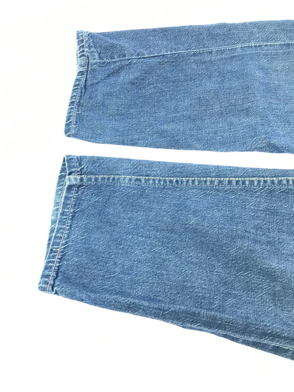 【中古品】【メンズ】 RANCHCRAFT ランチクラフト 70’S STRAIGHT DENIM PANTS 70年代 ストレート デニムパンツ ボトムス 157-261005-na-17-tagh サイズ：サイズ表記なし　下記参照 カラー：インディゴ 万代Net店