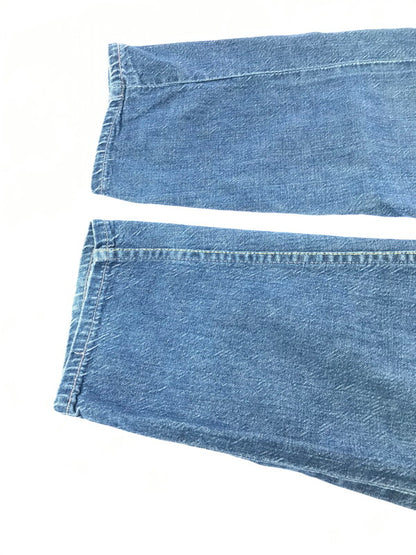 【中古品】【メンズ】 RANCHCRAFT ランチクラフト 70’S STRAIGHT DENIM PANTS 70年代 ストレート デニムパンツ ボトムス 157-261005-na-17-tagh サイズ：サイズ表記なし　下記参照 カラー：インディゴ 万代Net店