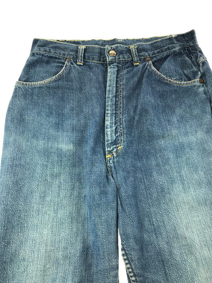 【中古品】【メンズ】 RANCHCRAFT ランチクラフト 70’S STRAIGHT DENIM PANTS 70年代 ストレート デニムパンツ ボトムス 157-261005-na-17-tagh サイズ：サイズ表記なし　下記参照 カラー：インディゴ 万代Net店