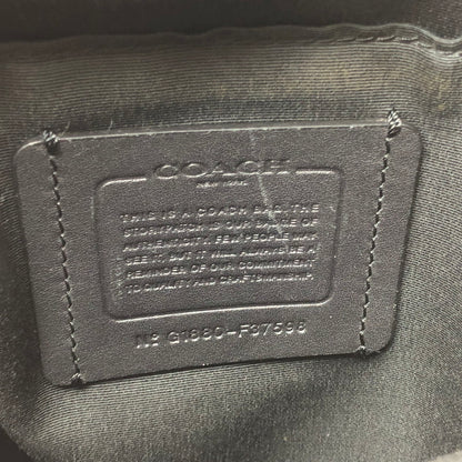 【現状渡し品】【メンズ】 COACH コーチ GRAHAM PACK F37598 グラハム パック 鞄 ボディバッグ 183-261015-ty-02-tagh カラー：ブラック 万代Net店