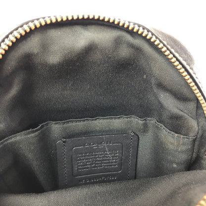 【現状渡し品】【メンズ】 COACH コーチ GRAHAM PACK F37598 グラハム パック 鞄 ボディバッグ 183-261015-ty-02-tagh カラー：ブラック 万代Net店