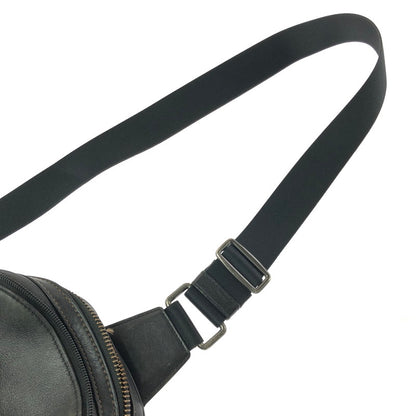 【現状渡し品】【メンズ】 COACH コーチ GRAHAM PACK F37598 グラハム パック 鞄 ボディバッグ 183-261015-ty-02-tagh カラー：ブラック 万代Net店