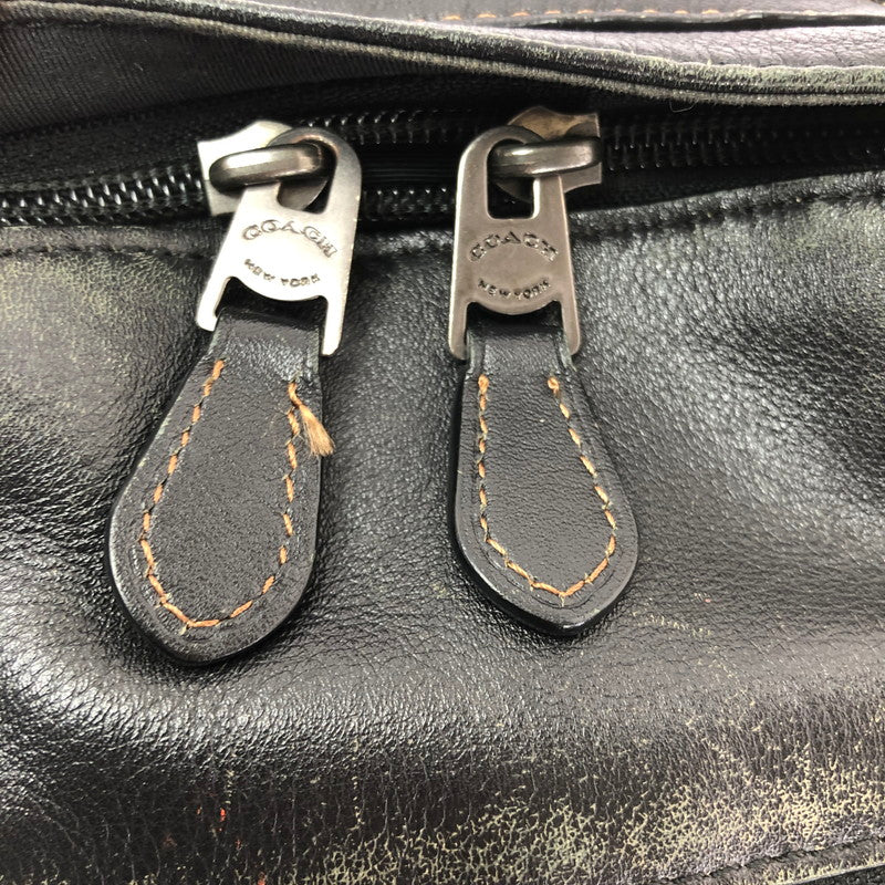 【現状渡し品】【メンズ】 COACH コーチ GRAHAM PACK F37598 グラハム パック 鞄 ボディバッグ 183-261015-ty-02-tagh カラー：ブラック 万代Net店