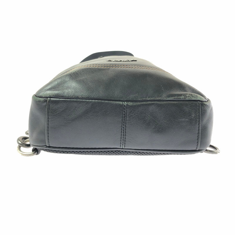 【現状渡し品】【メンズ】 COACH コーチ GRAHAM PACK F37598 グラハム パック 鞄 ボディバッグ 183-261015-ty-02-tagh カラー：ブラック 万代Net店