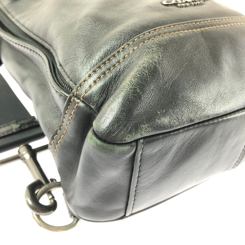 【現状渡し品】【メンズ】 COACH コーチ GRAHAM PACK F37598 グラハム パック 鞄 ボディバッグ 183-261015-ty-02-tagh カラー：ブラック 万代Net店