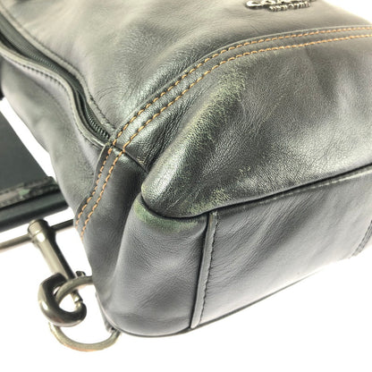 【現状渡し品】【メンズ】 COACH コーチ GRAHAM PACK F37598 グラハム パック 鞄 ボディバッグ 183-261015-ty-02-tagh カラー：ブラック 万代Net店