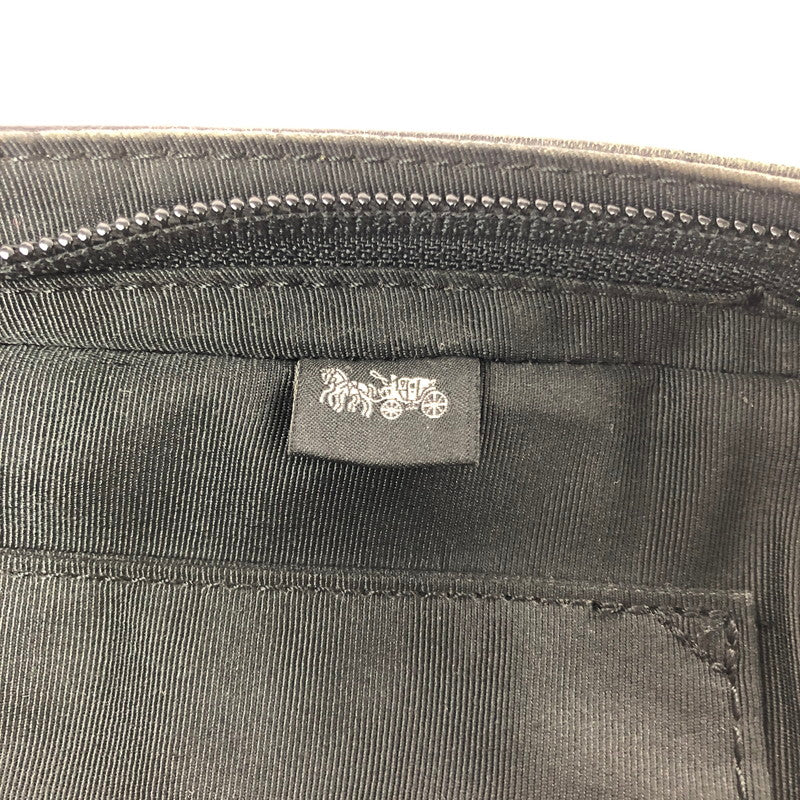 【現状渡し品】【メンズ】 COACH コーチ GRAHAM PACK F37598 グラハム パック 鞄 ボディバッグ 183-261015-ty-02-tagh カラー：ブラック 万代Net店