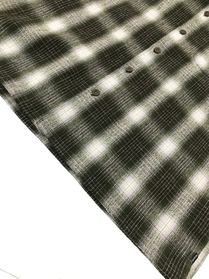 【中古品】【メンズ】 HUF ハフ 24FW AUDIO CHECK SHIRT 24H BU80041 チェックシャツ 長袖シャツ 142-260925-na-15-tagh サイズ：L カラー：マルチカラー 万代Net店