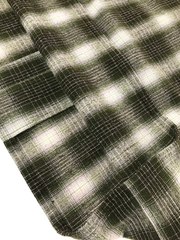 【中古品】【メンズ】 HUF ハフ 24FW AUDIO CHECK SHIRT 24H BU80041 チェックシャツ 長袖シャツ 142-260925-na-15-tagh サイズ：L カラー：マルチカラー 万代Net店