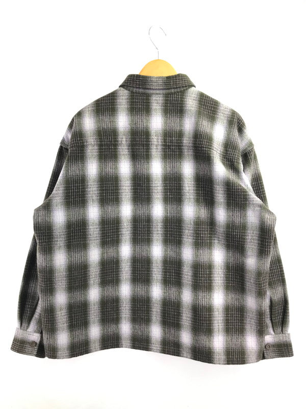 【中古品】【メンズ】 HUF ハフ 24FW AUDIO CHECK SHIRT 24H BU80041 チェックシャツ 長袖シャツ 142-260925-na-15-tagh サイズ：L カラー：マルチカラー 万代Net店