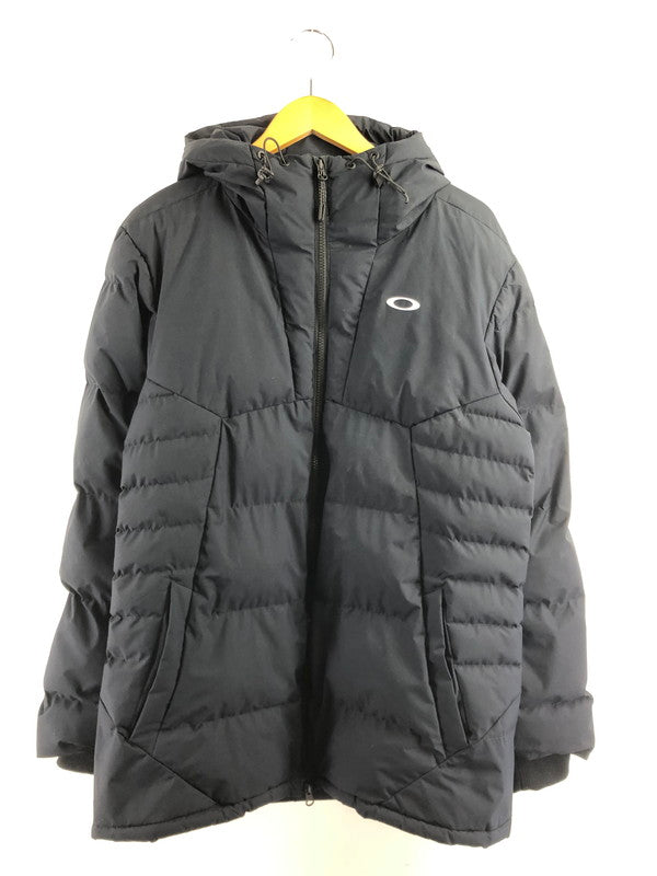 【現状渡し品】【メンズ】 OAKLEY オークリー HOODED DOWN JACKET BLACK FOA404687 フーデッド ダウン ジャケット アウター 148-260926-rt-29-tagh サイズ：L カラー：ブラック 万代Net店