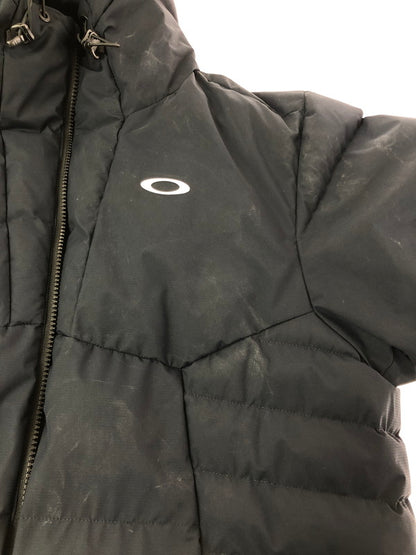 【現状渡し品】【メンズ】 OAKLEY オークリー HOODED DOWN JACKET BLACK FOA404687 フーデッド ダウン ジャケット アウター 148-260926-rt-29-tagh サイズ：L カラー：ブラック 万代Net店