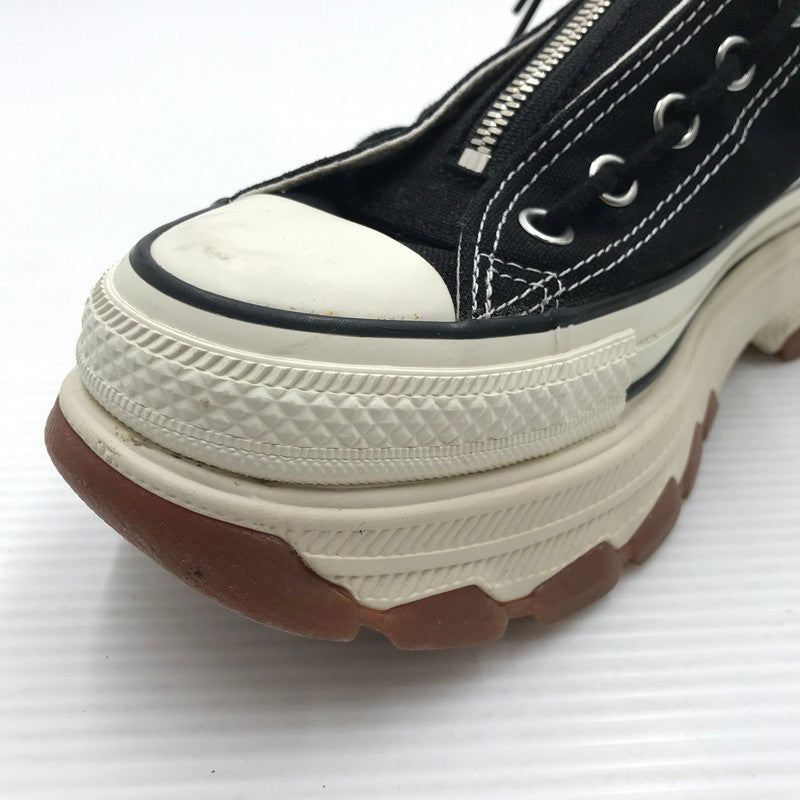 【中古品】【メンズ】 CONVERSE コンバース ALL STAR TREKWAVE CENTERZIP HI BLACK 1SE910 オールスター トレックウェーブ センタージップ スニーカー 靴 162-260926-rt-09-tagh サイズ：27cm US8.5 カラー：ブラック 万代Net店