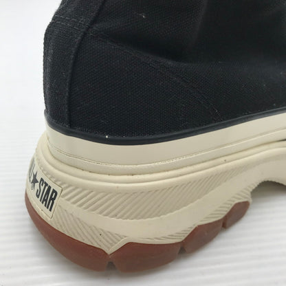 【中古品】【メンズ】 CONVERSE コンバース ALL STAR TREKWAVE CENTERZIP HI BLACK 1SE910 オールスター トレックウェーブ センタージップ スニーカー 靴 162-260926-rt-09-tagh サイズ：27cm US8.5 カラー：ブラック 万代Net店