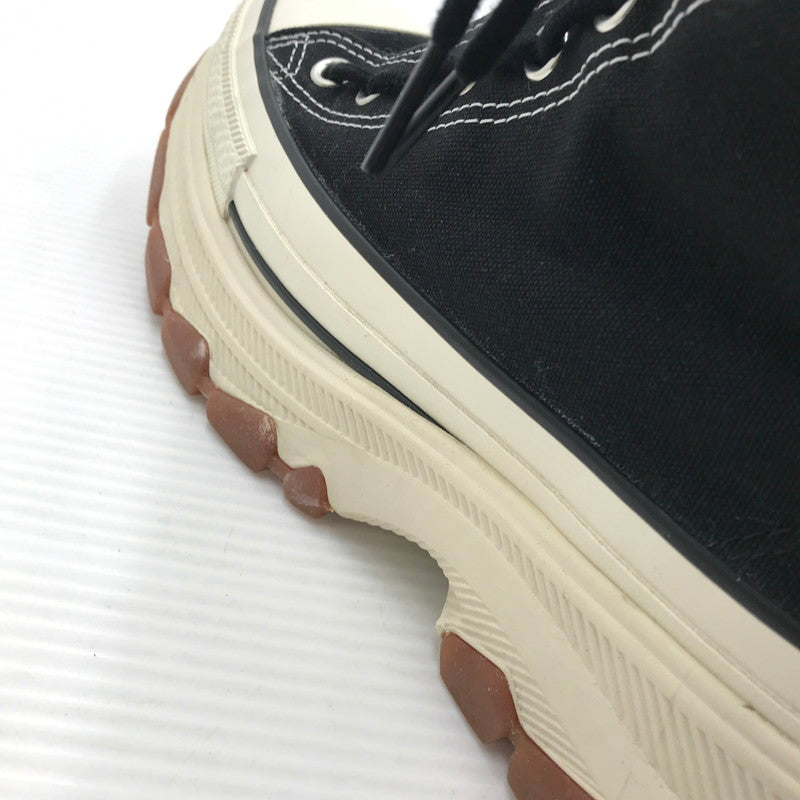 【中古品】【メンズ】 CONVERSE コンバース ALL STAR TREKWAVE CENTERZIP HI BLACK 1SE910 オールスター トレックウェーブ センタージップ スニーカー 靴 162-260926-rt-09-tagh サイズ：27cm US8.5 カラー：ブラック 万代Net店