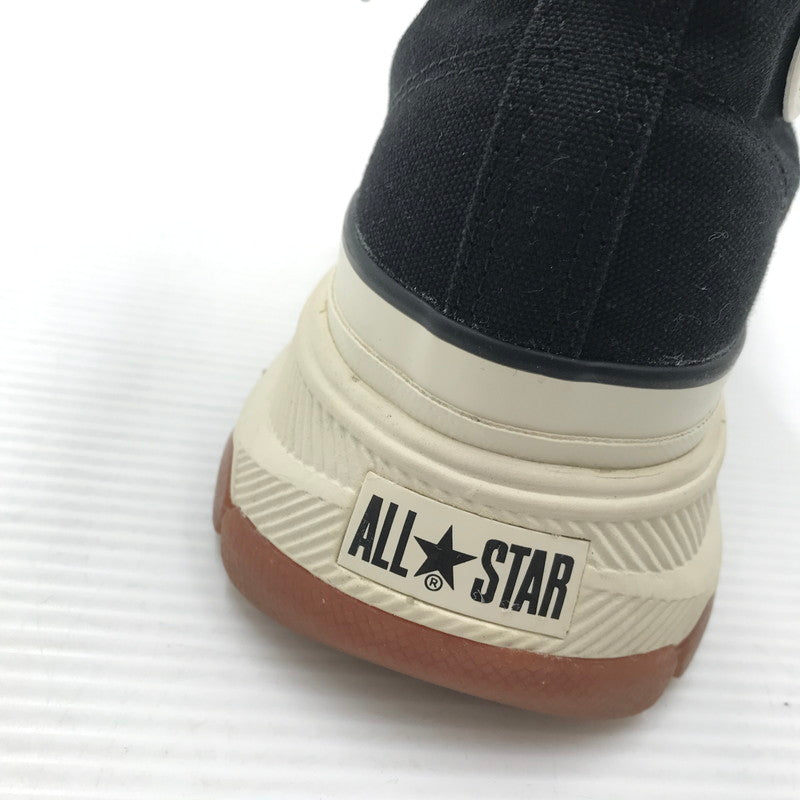 【中古品】【メンズ】 CONVERSE コンバース ALL STAR TREKWAVE CENTERZIP HI BLACK 1SE910 オールスター トレックウェーブ センタージップ スニーカー 靴 162-260926-rt-09-tagh サイズ：27cm US8.5 カラー：ブラック 万代Net店