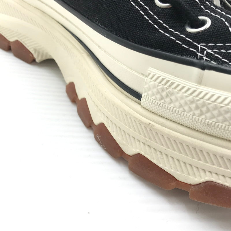 【中古品】【メンズ】 CONVERSE コンバース ALL STAR TREKWAVE CENTERZIP HI BLACK 1SE910 オールスター トレックウェーブ センタージップ スニーカー 靴 162-260926-rt-09-tagh サイズ：27cm US8.5 カラー：ブラック 万代Net店