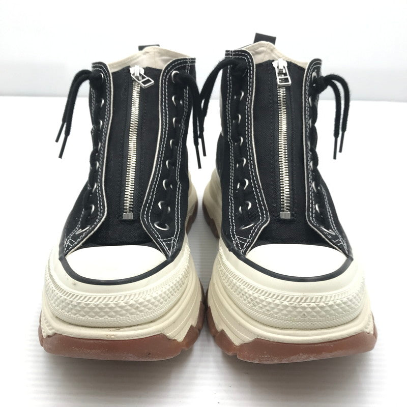 【中古品】【メンズ】 CONVERSE コンバース ALL STAR TREKWAVE CENTERZIP HI BLACK 1SE910 オールスター トレックウェーブ センタージップ スニーカー 靴 162-260926-rt-09-tagh サイズ：27cm US8.5 カラー：ブラック 万代Net店