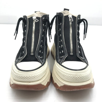 【中古品】【メンズ】 CONVERSE コンバース ALL STAR TREKWAVE CENTERZIP HI BLACK 1SE910 オールスター トレックウェーブ センタージップ スニーカー 靴 162-260926-rt-09-tagh サイズ：27cm US8.5 カラー：ブラック 万代Net店