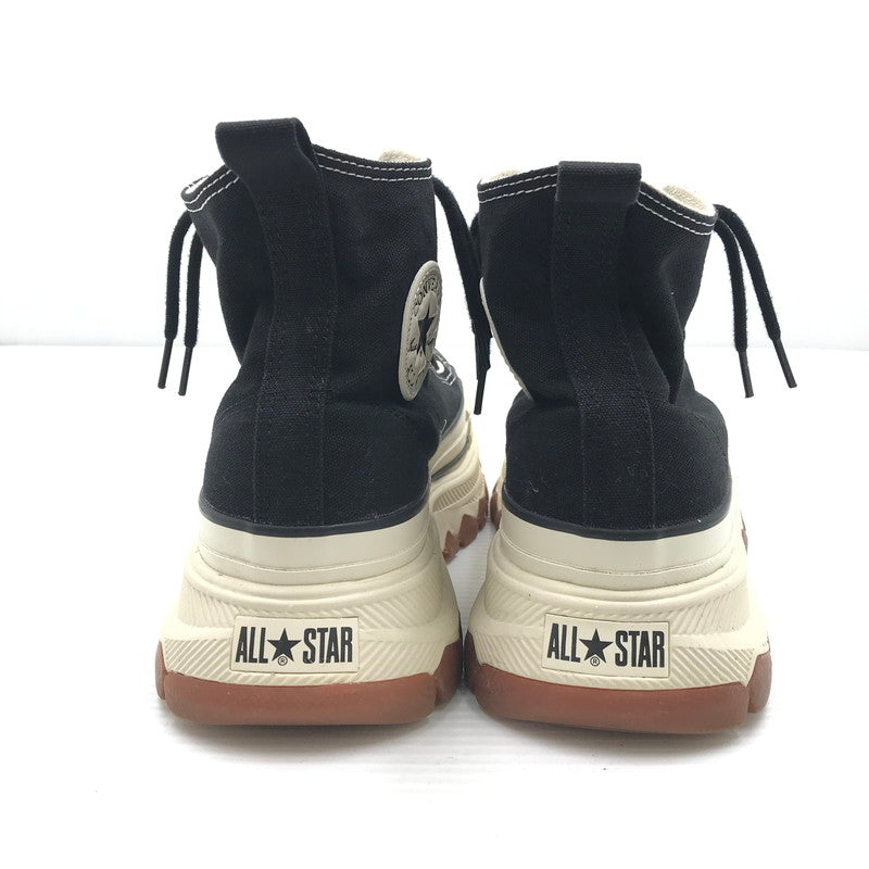 【中古品】【メンズ】 CONVERSE コンバース ALL STAR TREKWAVE CENTERZIP HI BLACK 1SE910 オールスター トレックウェーブ センタージップ スニーカー 靴 162-260926-rt-09-tagh サイズ：27cm US8.5 カラー：ブラック 万代Net店
