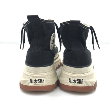 【中古品】【メンズ】 CONVERSE コンバース ALL STAR TREKWAVE CENTERZIP HI BLACK 1SE910 オールスター トレックウェーブ センタージップ スニーカー 靴 162-260926-rt-09-tagh サイズ：27cm US8.5 カラー：ブラック 万代Net店