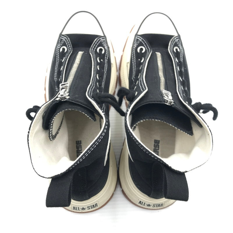 【中古品】【メンズ】 CONVERSE コンバース ALL STAR TREKWAVE CENTERZIP HI BLACK 1SE910 オールスター トレックウェーブ センタージップ スニーカー 靴 162-260926-rt-09-tagh サイズ：27cm US8.5 カラー：ブラック 万代Net店