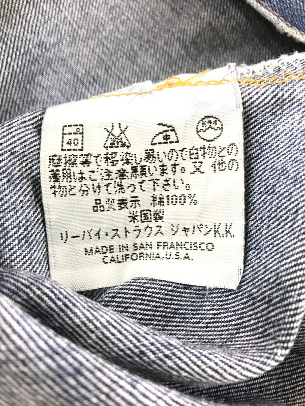 【現状渡し品】【メンズ】 LEVI'S リーバイス 551-0006 USA製 98年製 90S 551ZXX DENIM PANTS 157-261005-na-18-tagh サイズ：W30 Ｌ36 カラー：インディゴ 万代Net店
