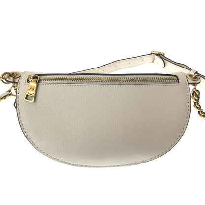 【中古品】【レディース】 COACH コーチ C0851 QUILTING LEATHER BODY BAG キルティング レザー ボディバッグ カバン 180-261014-na-25-tagh カラー：ホワイト 万代Net店