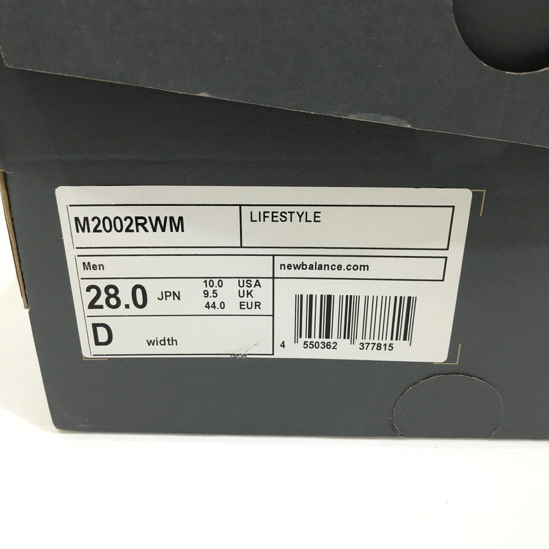 【中古美品】【メンズ】 NEW BALANCE ニューバランス 2002 BROWN M2002RWM 2002 ブラウン スニーカー 靴 162-260925-rt-05-tagh サイズ：28cm US10 カラー：ブラウン 万代Net店