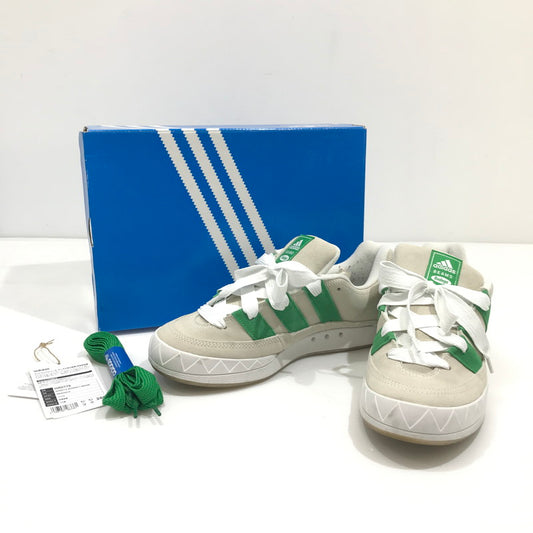 【中古品】【メンズ】 ADIDAS アディダス × BODEGA ボデガ × BEAMS ビームス ADIMATIC OFF WHITE GREEN HR0776 アディマティック スニーカー 靴 161-260925-rt-03-tagh サイズ：28cm US10 カラー：ホワイト/ベージュ 万代Net店
