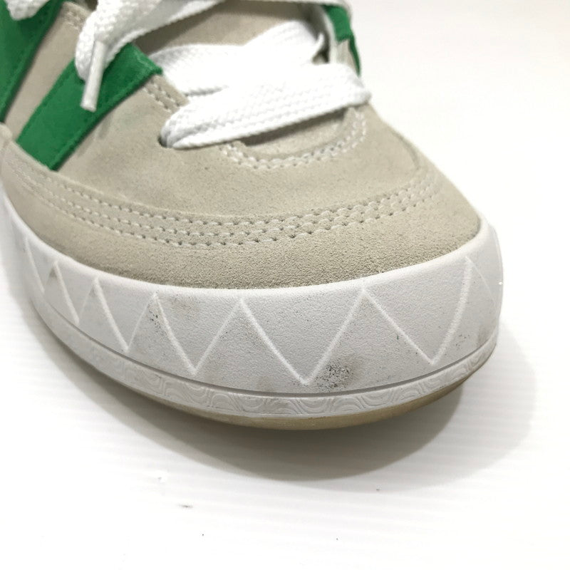 【中古品】【メンズ】 ADIDAS アディダス × BODEGA ボデガ × BEAMS ビームス ADIMATIC OFF WHITE GREEN HR0776 アディマティック スニーカー 靴 161-260925-rt-03-tagh サイズ：28cm US10 カラー：ホワイト/ベージュ 万代Net店