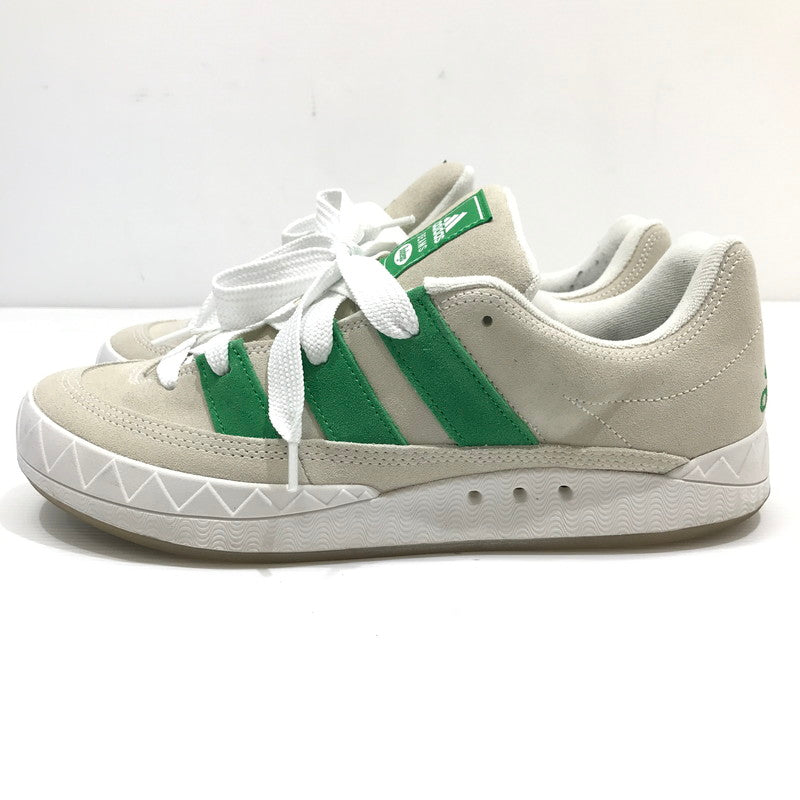 【中古品】【メンズ】 ADIDAS アディダス × BODEGA ボデガ × BEAMS ビームス ADIMATIC OFF WHITE GREEN HR0776 アディマティック スニーカー 靴 161-260925-rt-03-tagh サイズ：28cm US10 カラー：ホワイト/ベージュ 万代Net店